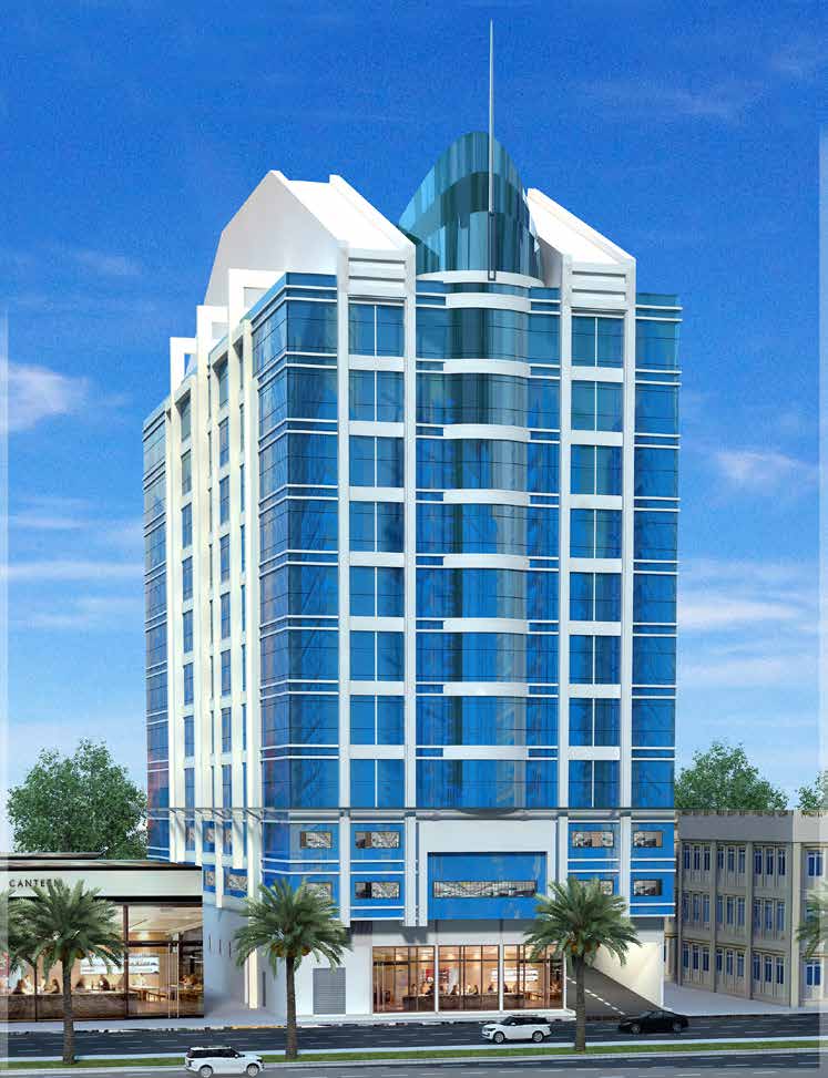 Blue Glass Tower